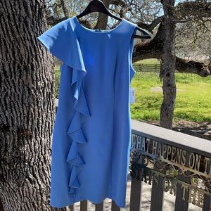 Rose & Ali dress, powder blue